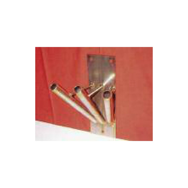 Attacco per Bandiere per 3 Aste