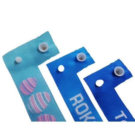 Embroidered Wristband Fabric  - art. 2005 L