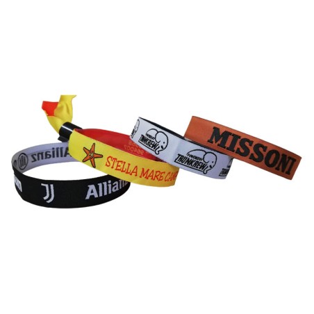 Embroidered Wristband Fabric  - art. 2005 cr
