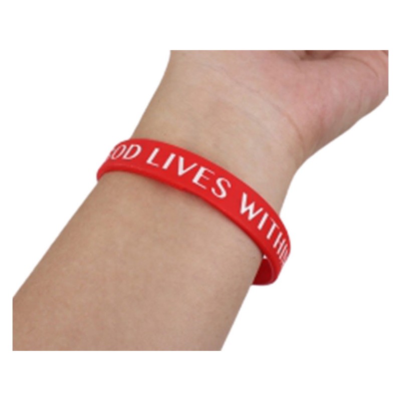 Braccialetti in Silicone stampato