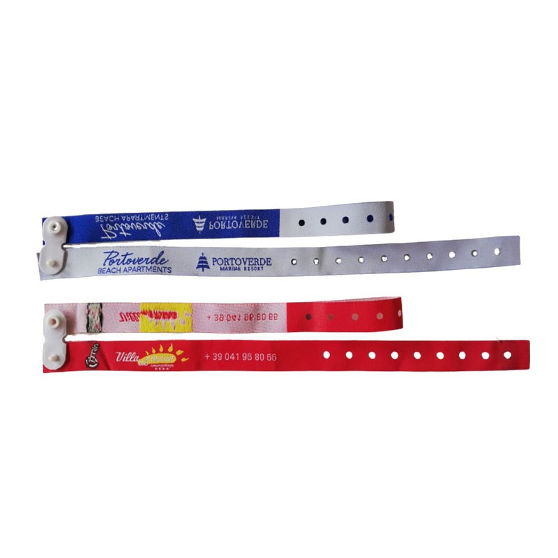 Braccialetti in Tessuto Ricamato art. 2005 CLIP R