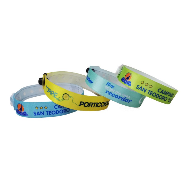 Embroidered Wristband Fabric  - art. 2005 CLIP S