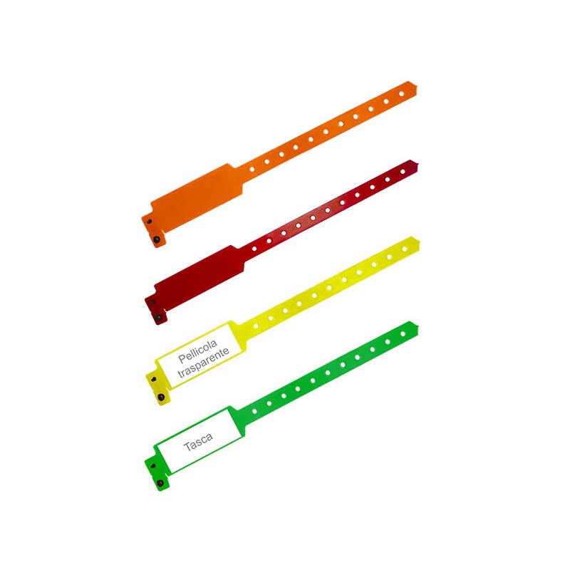 Bracciale In Velcro Regolabile Con Stampa PIENO GIORNO - Altezza 10 Cm - Kleiner Fratz