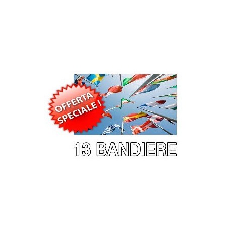 Set Bandiere Poliestere nautico cm 100x150